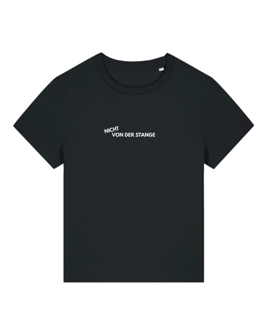 Ausgefallenes schwarzes T-Shirt | Statement Clothing | Nicht von der Stange