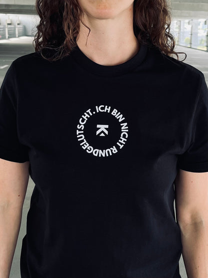 Ausgefallenes schwarzes T-Shirt | Statement Clothing 