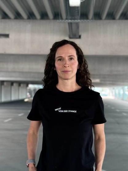 Ausgefallenes schwarzes T-Shirt | Statement Clothing | Nicht von der Stange