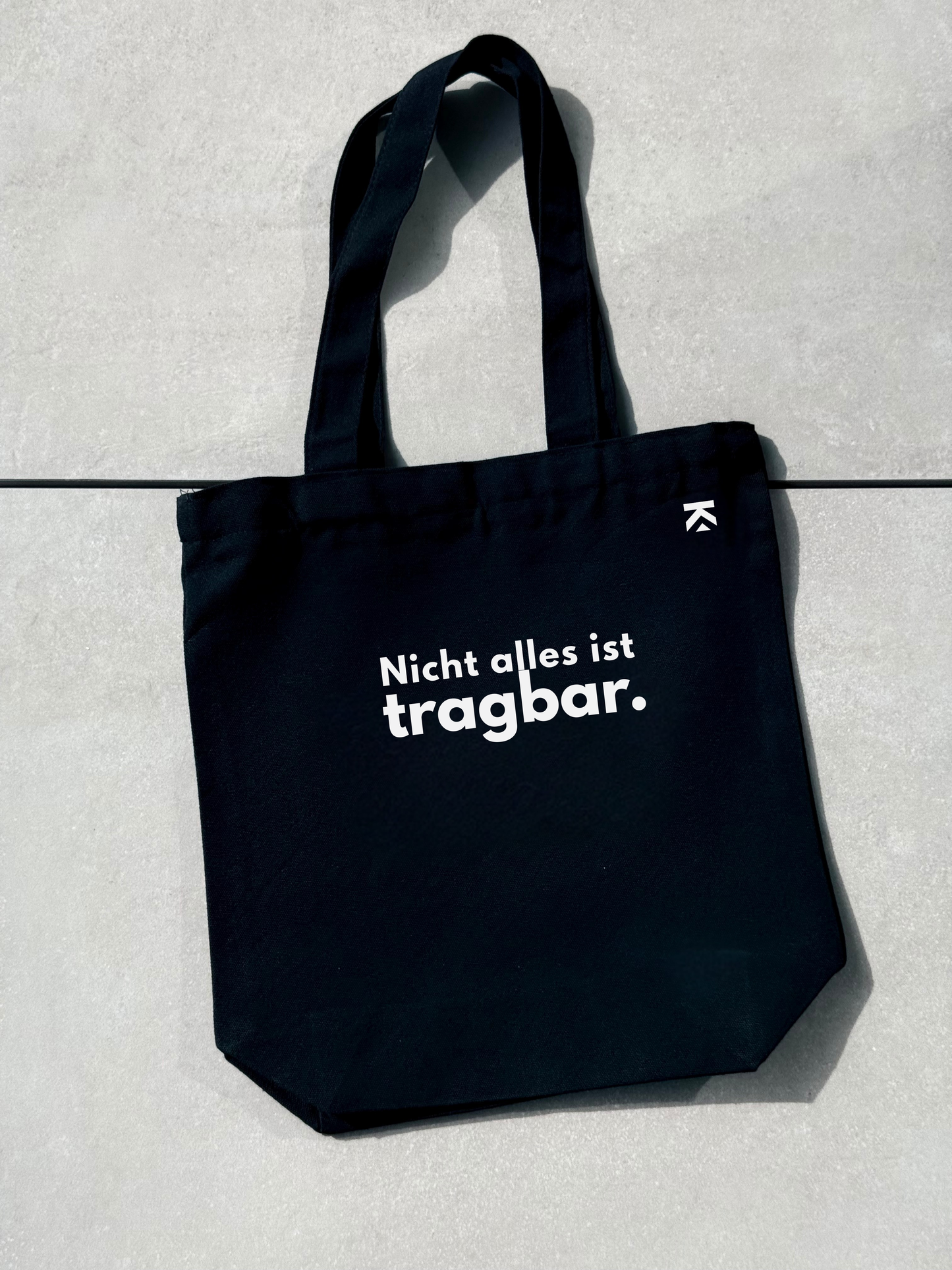 Statementbag | ausgefallene Einkaufstasche mit Statement | Nicht alles ist tragbar.