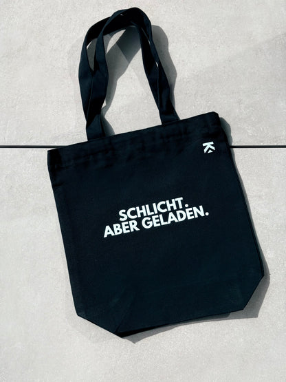 Statementbag | ausgefallene Einkaufstasche mit Statement | Schlicht.