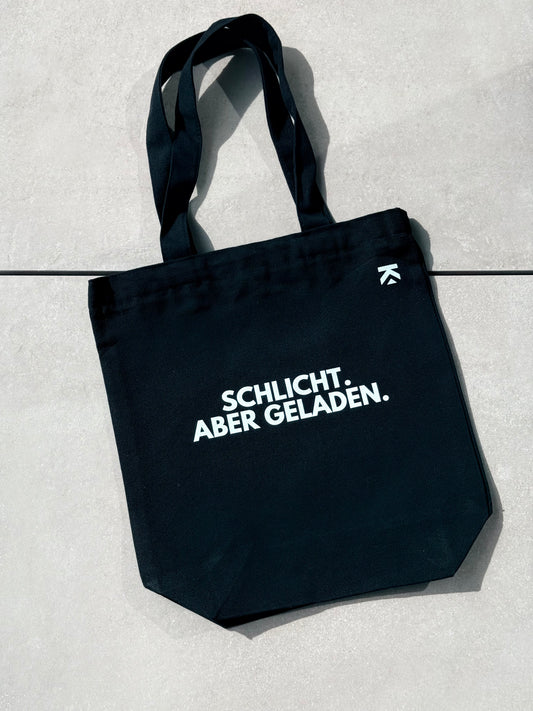 Statementbag | ausgefallene Einkaufstasche mit Statement | Schlicht.