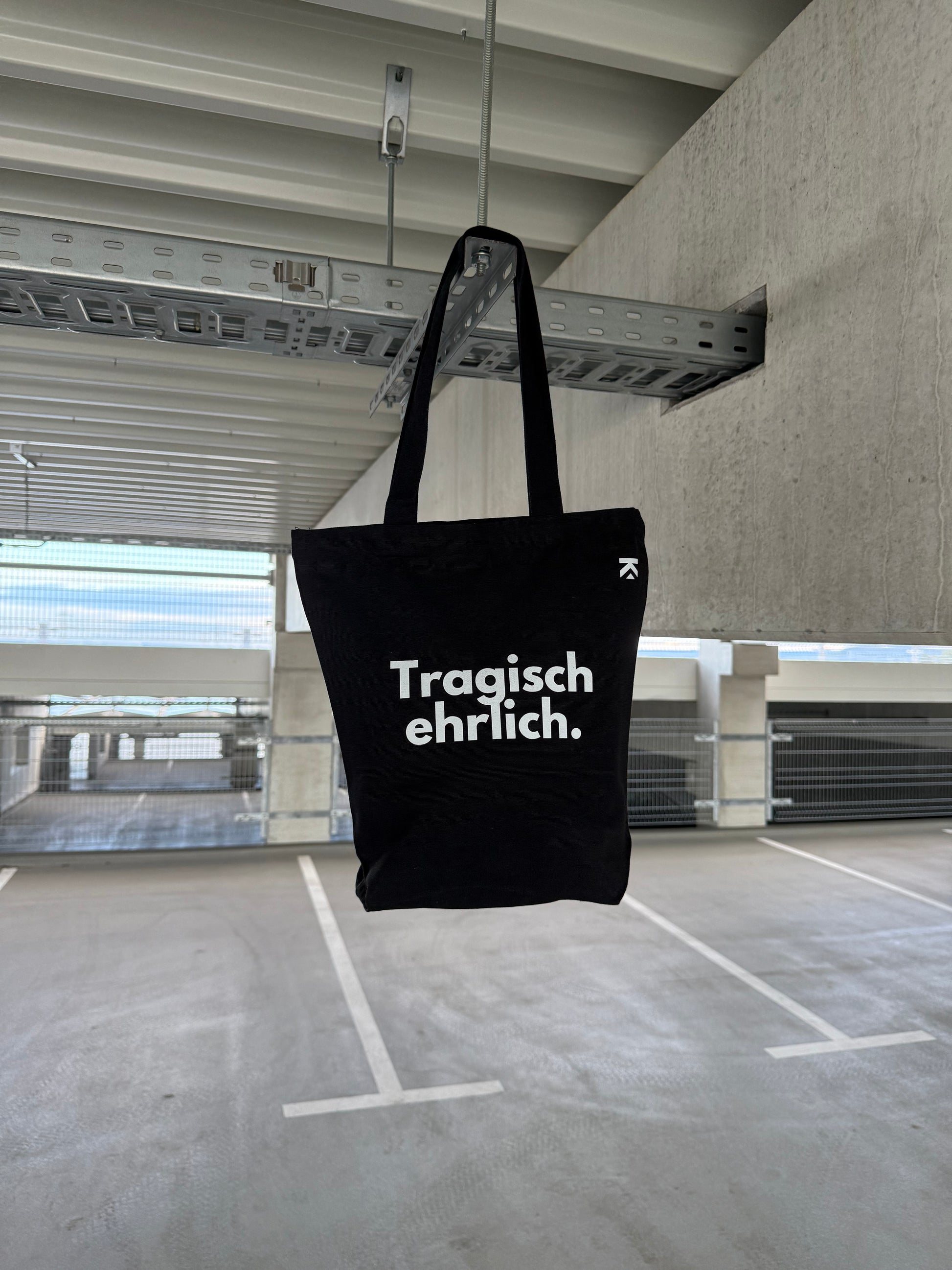 Statementbag | ausgefallene Einkaufstasche mit Statement | Tragisch ehrlich.