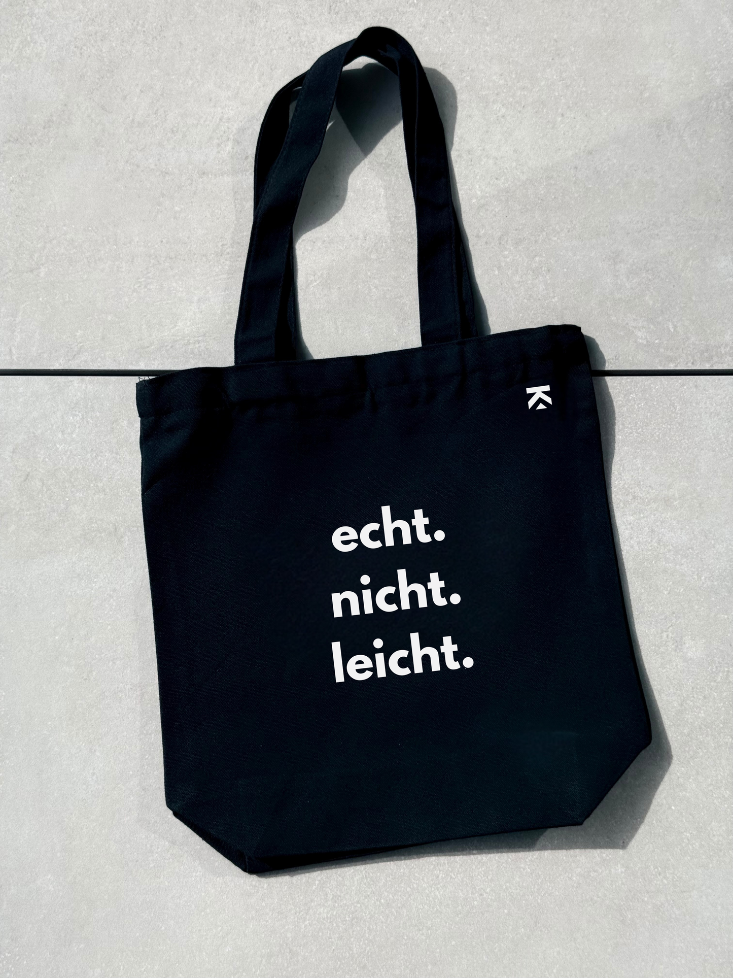 Statementbag | ausgefallene Einkaufstasche mit Statement | echt. nicht. leicht. 