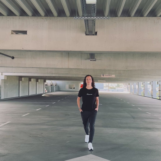 Ausgefallenes schwarzes T-Shirt | Statement Clothing | Nicht von der Stange